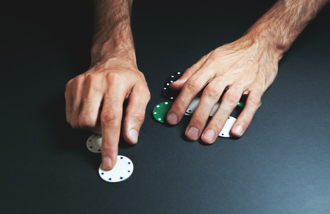 celebrity at casino table